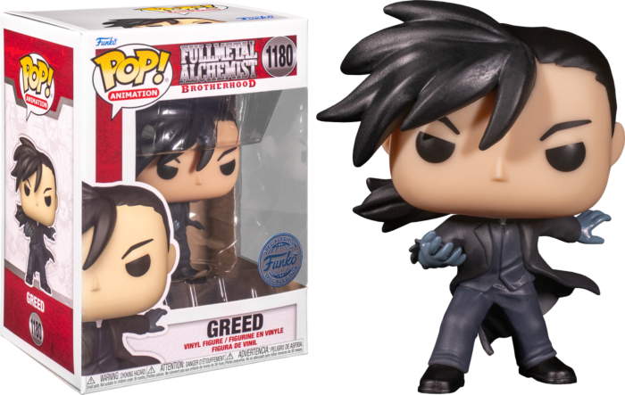 Funko Pop! Fullmetal Alchemist: Brotherhood - Greed #1180 - Real Pop Mania