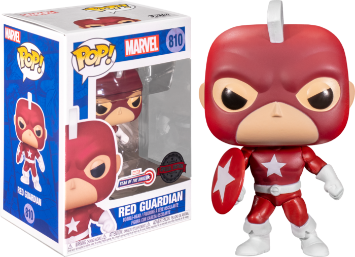 Funko Pop! Captain America - Red Guardian Year of the Shield #810 - Real Pop Mania