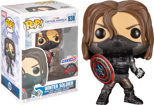 Bucky barnes winter soldier funko deals pop