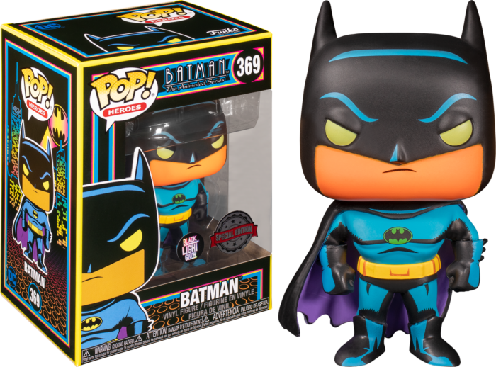 Funko Pop! Batman: The Animated Series - Batman Blacklight #369 - The Amazing Collectables