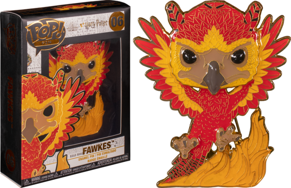 Funko POP! Harry Potter - Flocked Fawkes #84 (2019 SDCC Shared Exclusive)