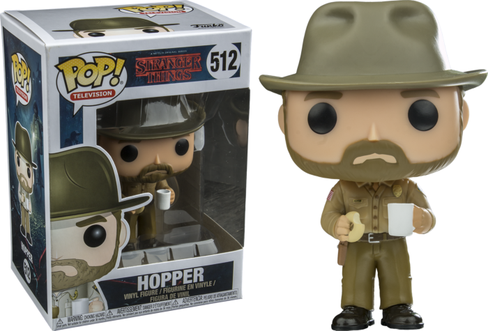 Funko Pop! Stranger Things - Hopper with Donut #512 - Chase Chance
