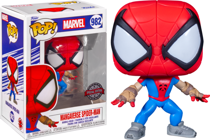 Funko Pop! Marvel: Year of the Spider - Mangaverse Spider-Man #982 - Real Pop Mania