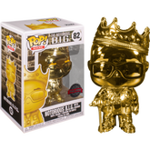 Funko Pop! Notorious B.I.G. - Notorious B.I.G. with Crown Gold Chrome #82 - The Amazing Collectables
