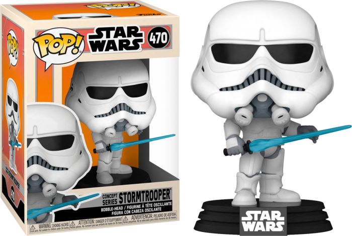 Funko Pop! Star Wars - Stormtrooper Ralph McQuarrie Concept Series #470 - Real Pop Mania