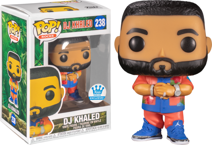 Funko Pop! DJ Khaled - DJ Khaled with Orange Outfit #238 - Real Pop Mania