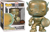 Funko Pop! The Avengers - Captain America Patina 80th Anniversary #497 - The Amazing Collectables