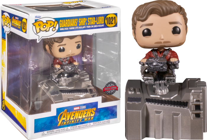 Funko Pop! Guardians of the Galaxy - Starlord in Guardian’s Ship Diorama Deluxe #1021 - Real Pop Mania