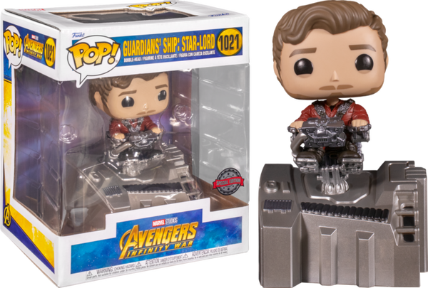 Boneco Funko Pop Marvel Infinity Guardians Ship Star Lord 1021 - Início