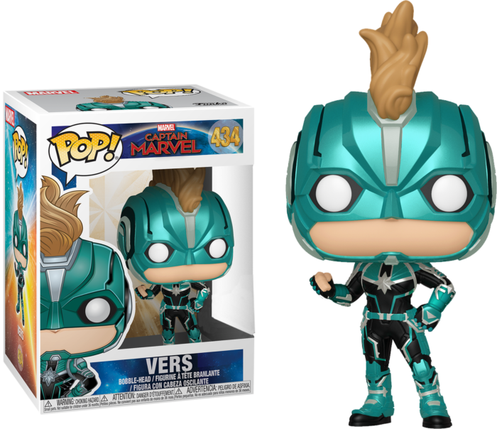 Funko Pop! Captain Marvel (2019) - Vers Masked #434