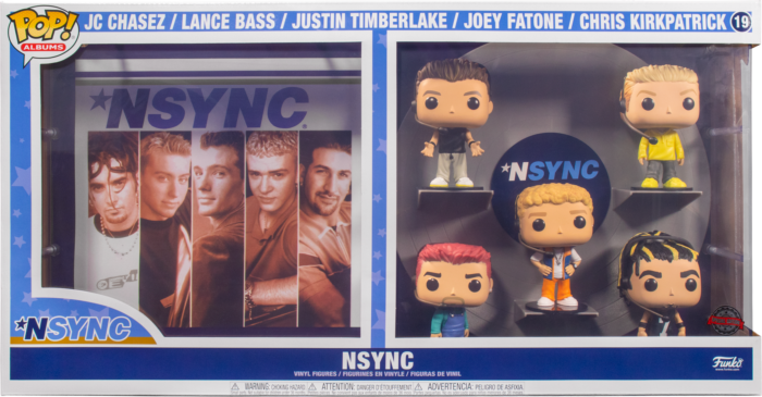 Funko Pop! Albums - Rocks - NSYNC - Debut Deluxe - 5-Pack #19 - Real Pop Mania