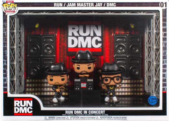 Funko Pop! Run DMC - Run DMC in Concert Deluxe Moment #01 - 3-Pack