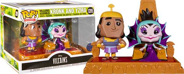 Funko Pop The Emperor s New Groove Yzma Kronk Disney Villains Ass