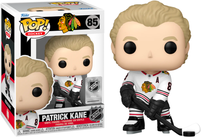 Funko Pop! NHL Hockey - Patrick Kane Chicago Blackhawks Road Jersey #85 - Real Pop Mania