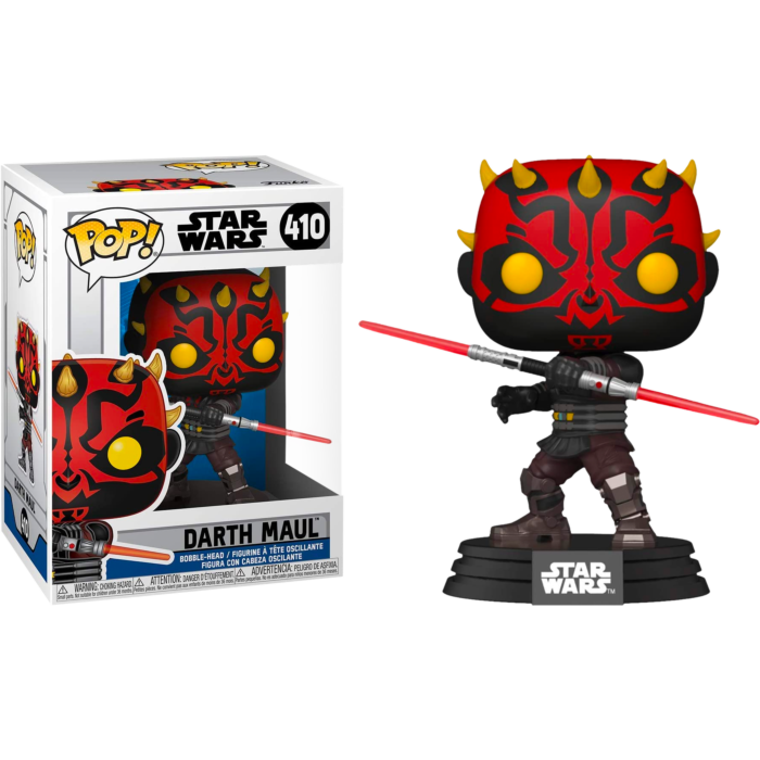 Funko Pop! Star Wars: The Clone Wars - Darth Maul #410 - The Amazing Collectables