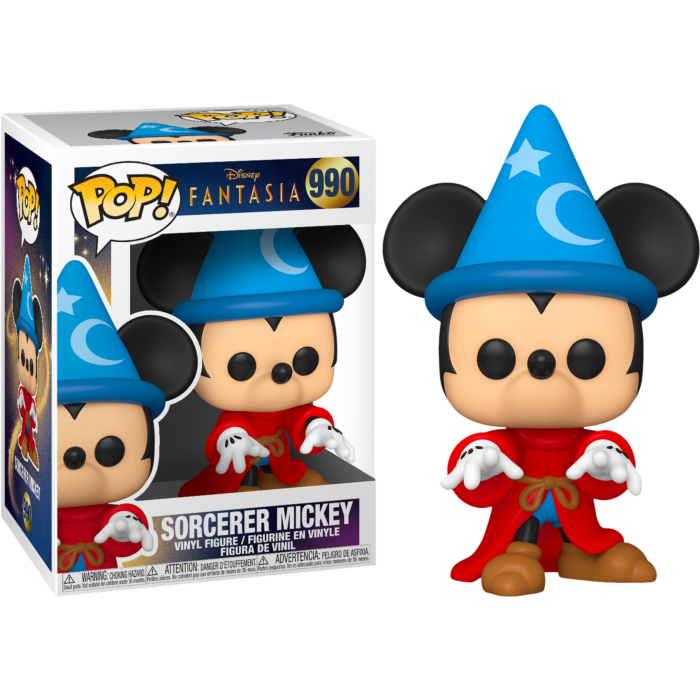 Funko Pop! Fantasia - Sorcerer Mickey 80th Anniversary #990 - The Amazing Collectables