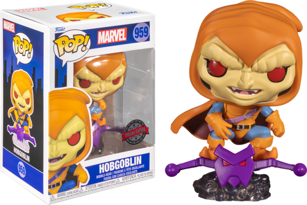 Funko Pop Marvel Red Goblin and popular Hobgoblin