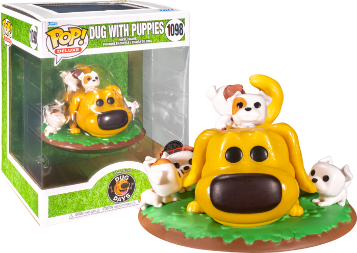 Funko Pop! Dug Days - Dug with Puppies Deluxe #1098 - Real Pop Mania