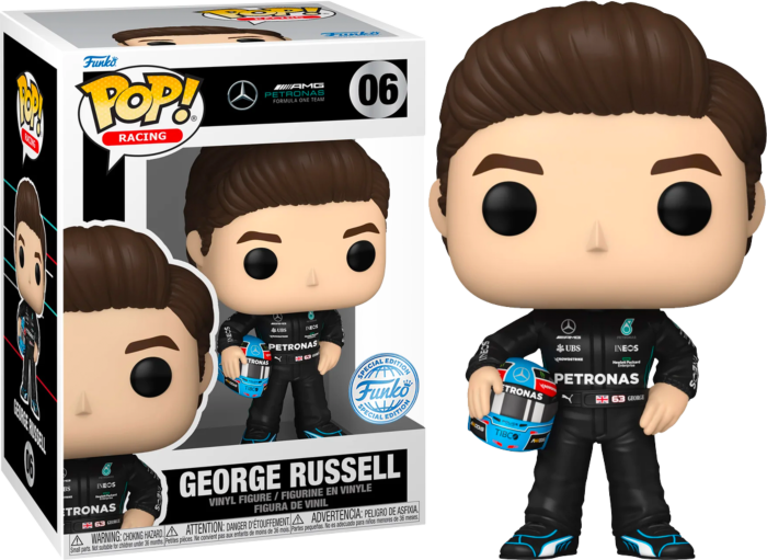 Funko Pop! Formula 1 - George Russell with Helmet #06