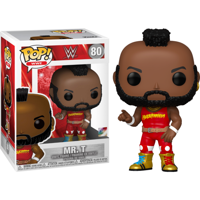 Funko Pop! WWE - Mr. T #80 - The Amazing Collectables