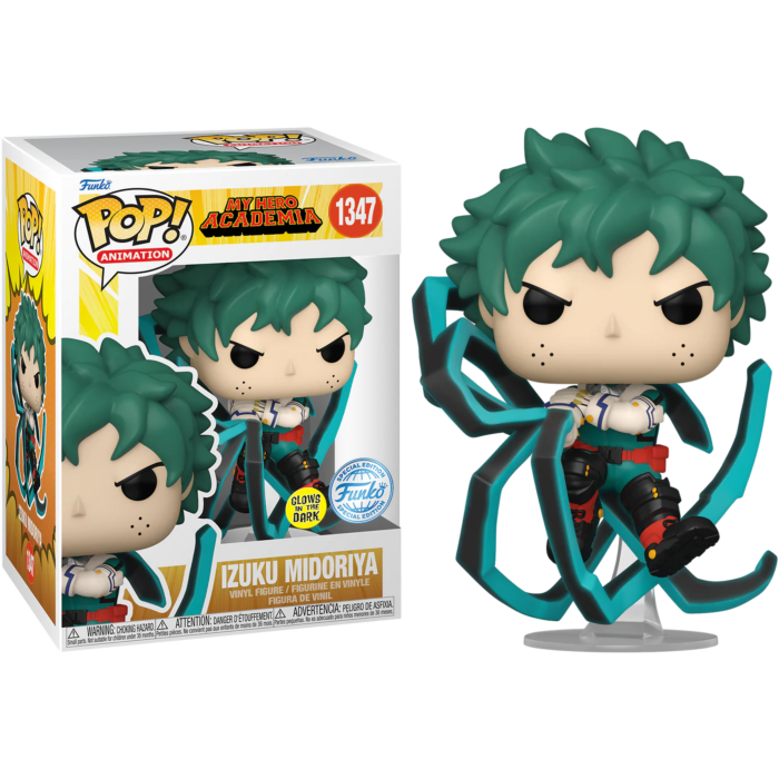 Funko Pop! My Hero Academia: Season 5 - Izuku Midoriya with Blackwhip Glow in the Dark #1347