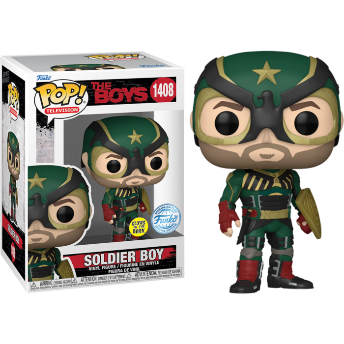 Funko Pop! The Boys - Soldier Boy Glow in the Dark #1408