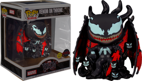 Funko Pop! Venom - Venom on Throne Glow in the Dark Deluxe #965