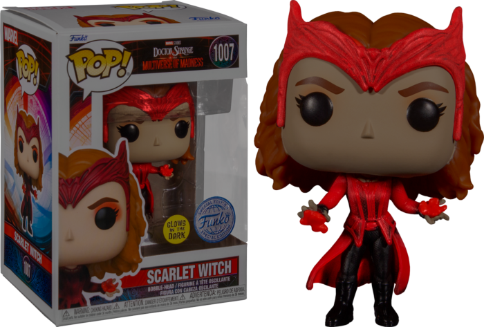 Funko Pop! Doctor Strange in the Multiverse of Madness - Scarlet Witch Glow in the Dark #1007