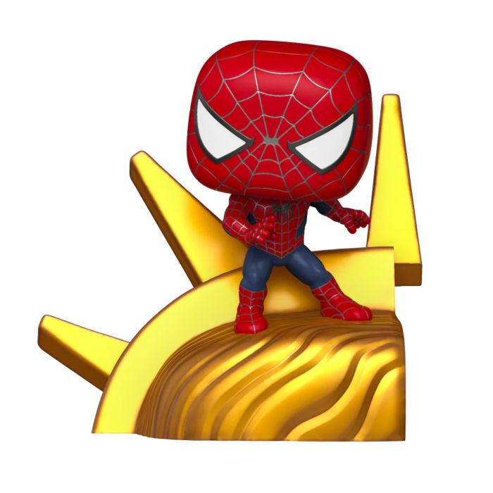 Funko Pop! Spider-Man: No Way Home - Friendly Neighborhood Spider-Man Final Battle Series Build-A-Scene Deluxe #1183