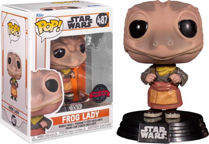 Funko Pop! Star Wars: The Mandalorian - Frog Lady #487 - Real Pop Mania