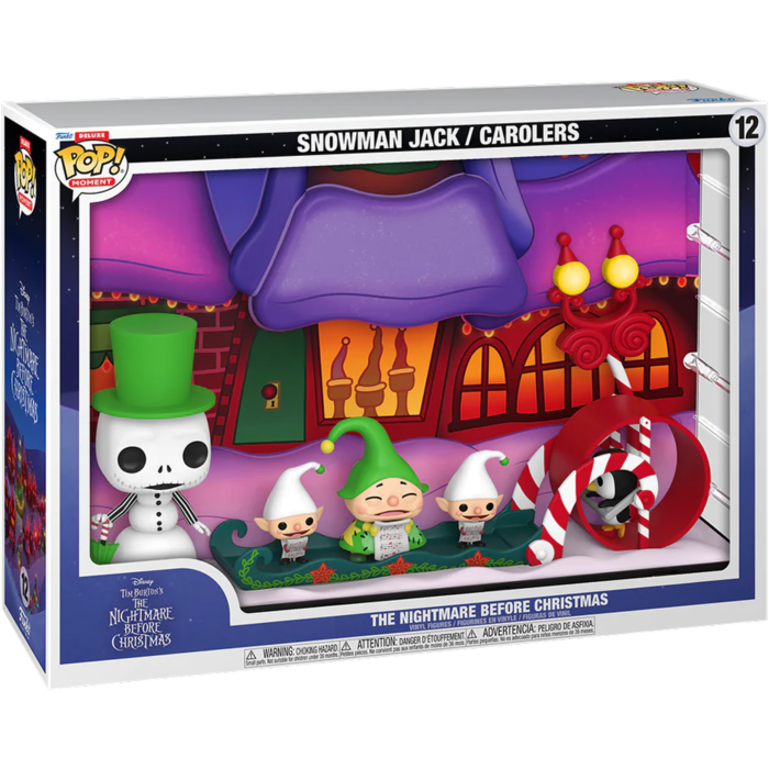 Funko Pop! Moment - The Nightmare Before Christmas - "What’s This" Snowman Jack Deluxe #12