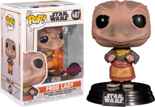 Funko Pop! Star Wars: The Mandalorian - Frog Lady #487