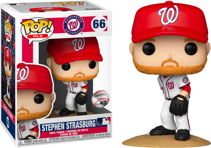 Funko Pop! MLB Baseball - Stephen Strasburg Washington Nationals #66