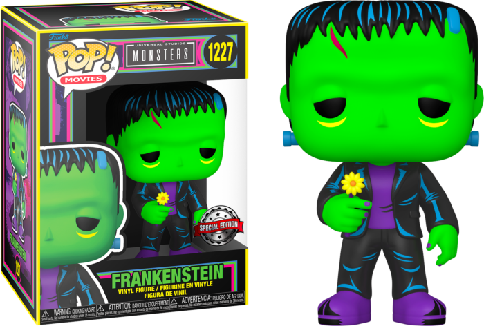 Funko Pop! Frankenstein (1931) - Frankenstein with Flower Blacklight #1227