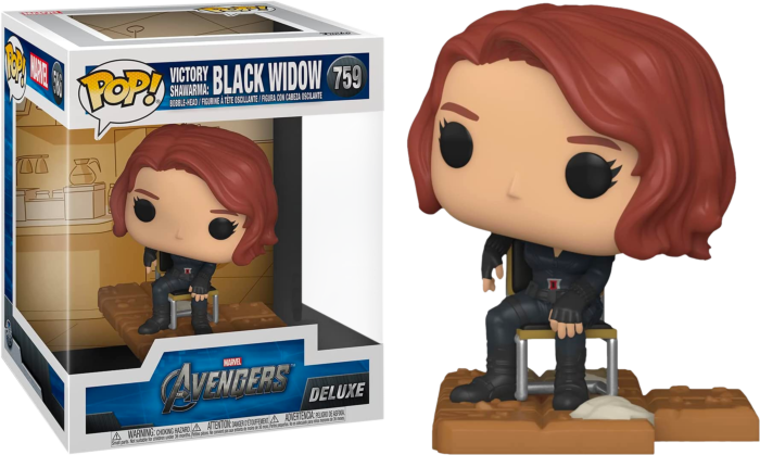 Funko Pop! The Avengers - Black Widow Victory Shawarma Diorama Deluxe #759 - Real Pop Mania