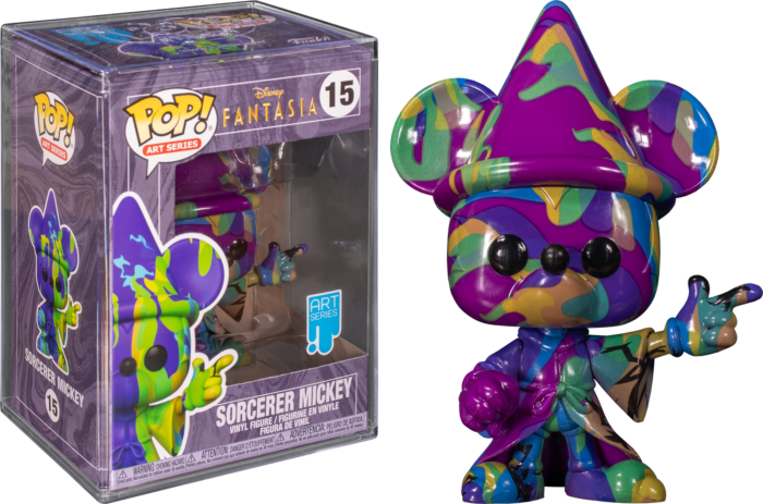Funko Pop! Fantasia - Sorcerer Mickey Purple & Green Artist
