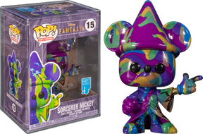 Funko Pop! Fantasia - Sorcerer Mickey Purple & Green Artist Series 80t Funko Pop! Fantasia - Sorcerer Mickey Purple & Green Artist Series 80t