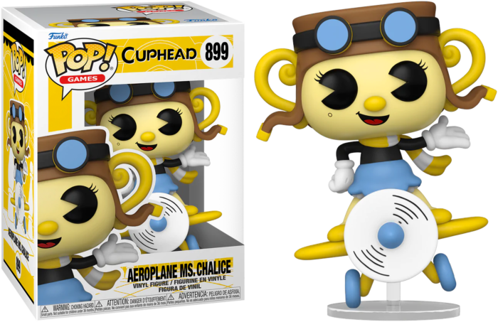 Funko Pop! Cuphead - Aeroplane Ms. Chalice #899