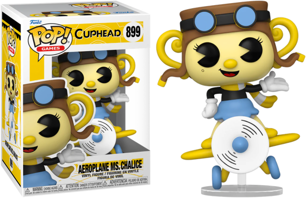 Funko Pop! Cuphead - Aeroplane Ms. Chalice #899