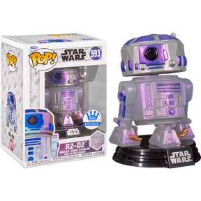 Funko Pop! Star Wars - R2-D2 (Facet) Disney 100th #593 [Restricted Shipping / Check Description]
