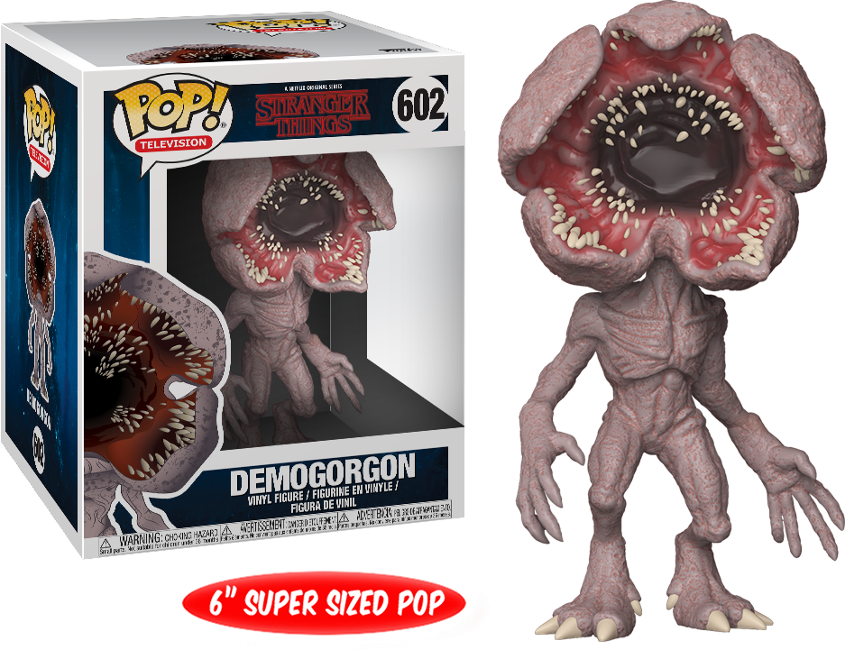 Funko Pop! Stranger Things - Demogorgon 6” Super Sized #602 - The Amazing Collectables