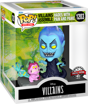 Funko Pop! Disney Villains Assemble - Hades with Pain & Panic Deluxe Diorama #1203