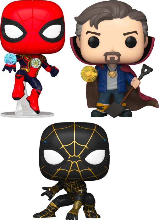 Funko Pop! Spider-Man: No Way Home - What’s Up, Doc - Bundle (Set of 3) - Real Pop Mania