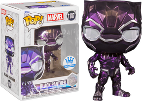 Funko Pop! Black Panther (2018) - Black Panther (Facet) Disney 100th #1187 [Restricted Shipping / Check Description]