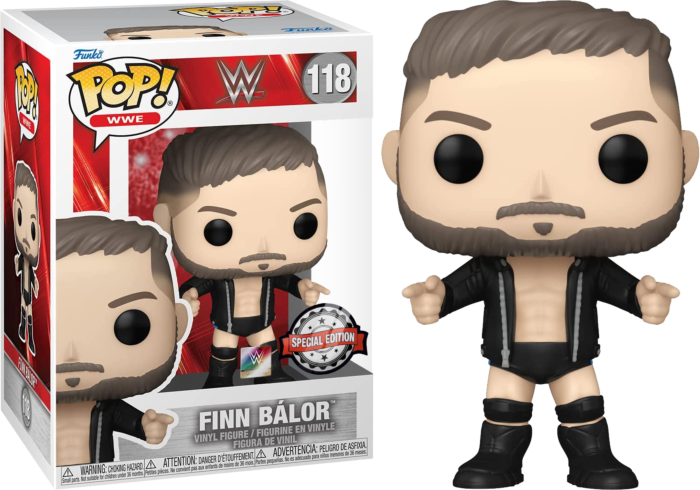 Funko Pop! WWE - Finn Balor #118 - Real Pop Mania