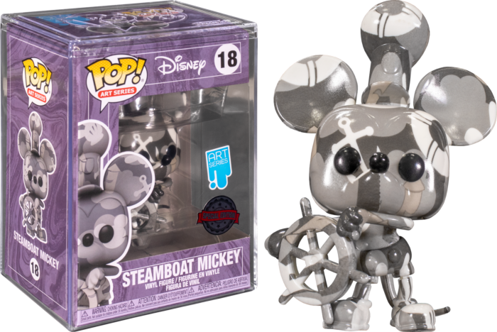 Funko Pop! Mickey Mouse - Artist Series with Pop! Protector - Bundle (Set of 5) - Real Pop Mania