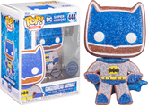 Funko Pop! DC Super Heroes - Gingerbread Batman Diamond Glitter #444 - Real Pop Mania