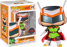 Funko Pop! Dragon Ball Z - Great Saiyaman & Saiyagirl (+ Box of 6 Mystery Exclusive Pop! Vinyl Figures) - Real Pop Mania