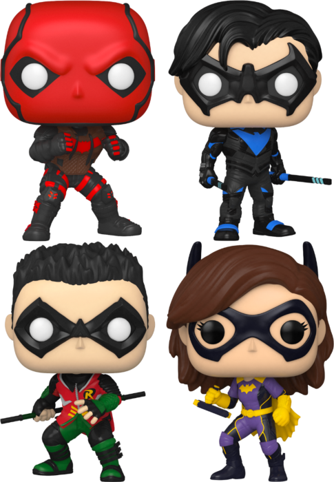 Funko Pop! Gotham Knights - Batman's Avengers - Bundle (Set of 4) - Real Pop Mania