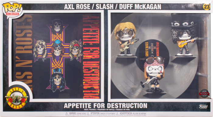 Funko Pop! Albums - Guns N' Roses - Appetite for Destruction Deluxe - 3-Pack #23